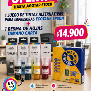 Pack Tinta Alternativa Epson 544