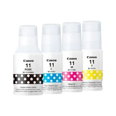 Pack de tintas originales Canon 11, (4 Colores)
