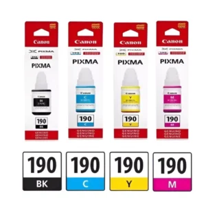 Pack de tintas Canon 190 (4 Colores)