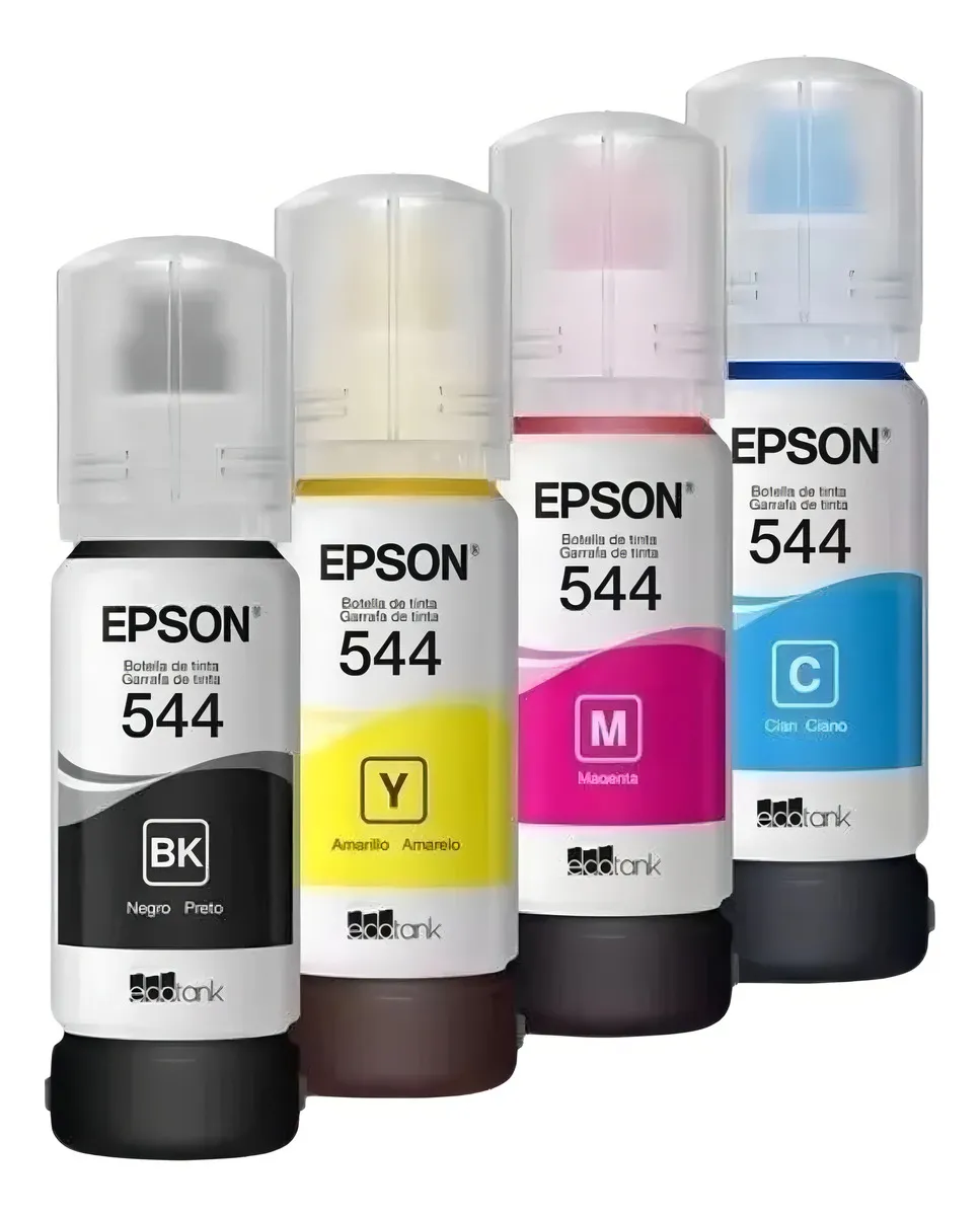 Pack de tintas originales Epson 544, (4 Colores)
