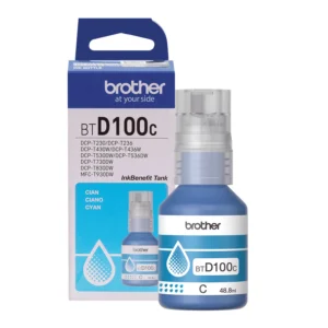 Tinta Brother BTD100 Cyan