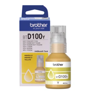 Tinta Brother BTD100 Amarilla
