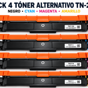 Pack de toner alternativo para Brother Color TN-217